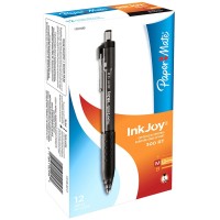 PAPER MATE PEN INKJOY 300 RT BLACK 12X