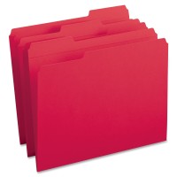 SMD FOLDER 1/3CUT LTR RED