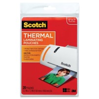 SCOTCH LAMINATING POUCHE 5X7 