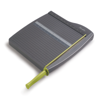 Swingline ClassicCut Lite Guillotine Trimmer - Cuts 10Sheet - 12" Cutting Length - Straight Cutting - Plastic Base - Graphite
