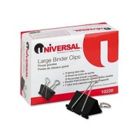 UNIVERSAL CLIP BINDER SMALL 3/PK