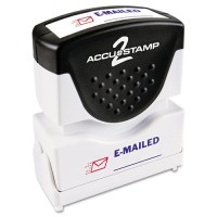 UNIVERSAL STAMP PREINKED EMAILED BLUE