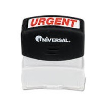 UNIVERSAL STAMP URGENT RED