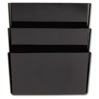 UNIVERSAL WALL FILE MESH 3 POCKET BLACK