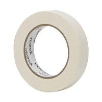 Universal General-Purpose Masking Tape 3" Core, 24mm x 54.8m, Beige, 3/Pack