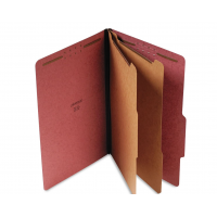 Pressboard Classification Folder 10x - Legal Size (UNV10280) 