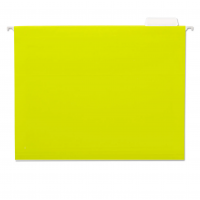 UNIVERSAL HANGING FOLDER LETTER YELLOW 25X