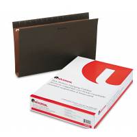 UNV14152 - Universal Two Inch Box Bottom Pressboard Hanging Folder