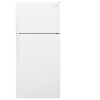 Whirlpool - 14.3 Cu. Ft. Top-Freezer Refrigerator - White