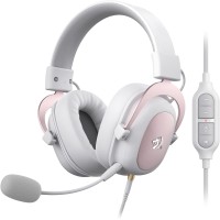 Redragon H510 Zeus Wired Gaming Headset - 7.1 Surround Sound - Detachable Mic - White 