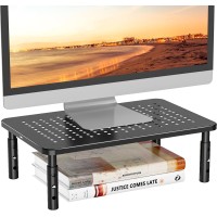 WALI 3 Height Adjustable Monitor Riser 