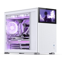 JONSBO D41 Mesh ATX Mid-Tower Gaming Computer Case – White 