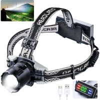 LED Rechargable HEadlamp - 100000 Lumens