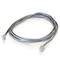 C2G 7ft RJ11 Modular Telephone Cable