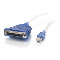 C2G 6FT USB TO C36 PARALLEL PRINTER ADAPTER CABLE