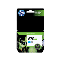 HP CART 670XL CYAN            