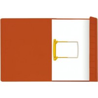 JALEMA PORTFOLIO CLIP FOLDER RED SINGLE