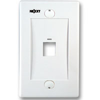NEXXT WALL PLATE 1 PORT 