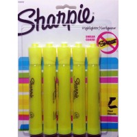 SHARPIE HIGHLIGHTER YELLOW 4PK