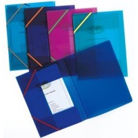 TARIFOLD A4 DOCUMENT FILE FOLDER, ASSORTED - SINGLE 