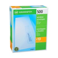 UNIVERSAL #10 WINDOW ENVELOPE 500/BOX