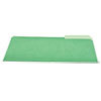 UNIVERSAL FILE FOLDER 1/3CUT LETTER GREEN