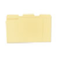 UNIVERSAL MANILA FOLDER 1/2 CUT LETTER 1X