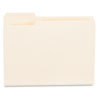 UNIVERSAL MANILA FOLDER 1/3CUT LETTER 1X