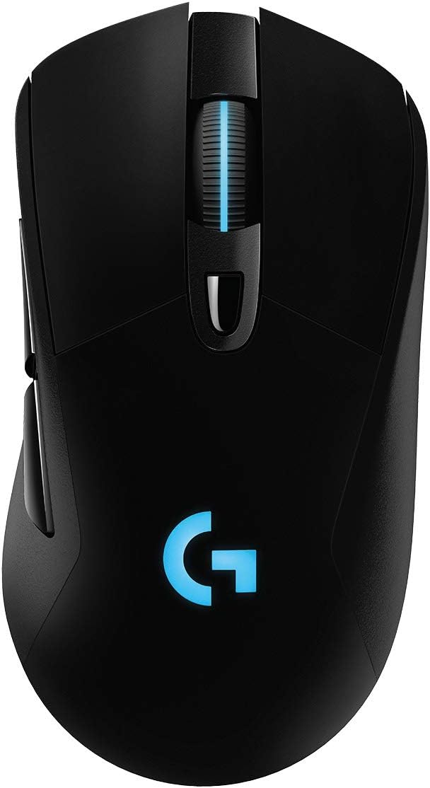 Logitech G703 Lightspeed Wireless Gaming Mouse W/Hero 25K Sensor - Black
