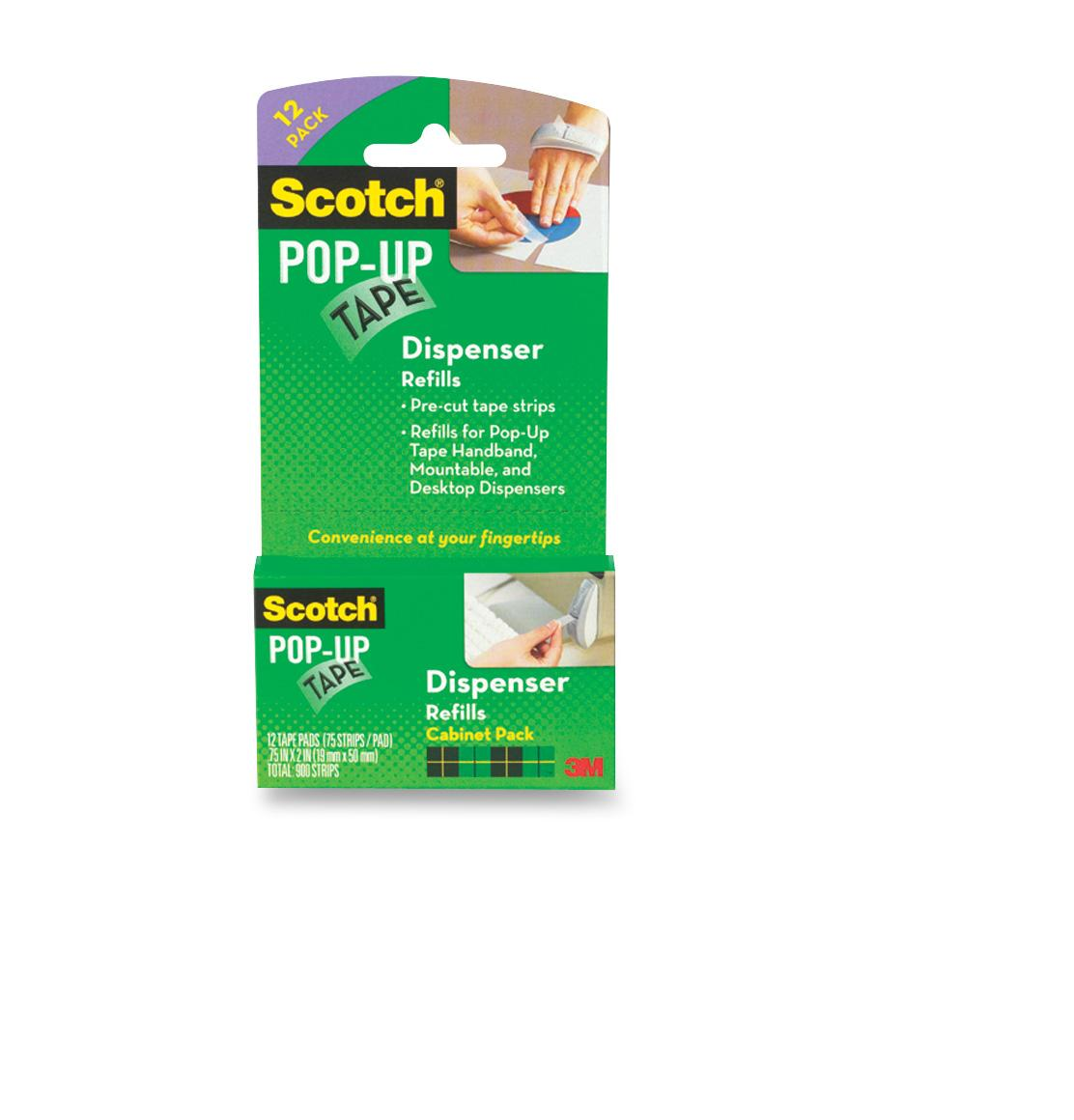 3M TAPE POP UP 12POIPK CR