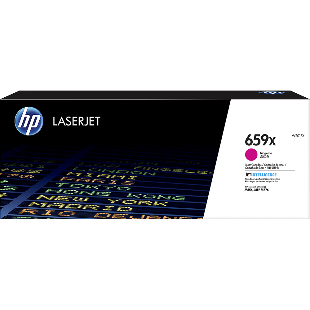 HP 659X High-Yield Laserjet Toner Cartridge Magenta