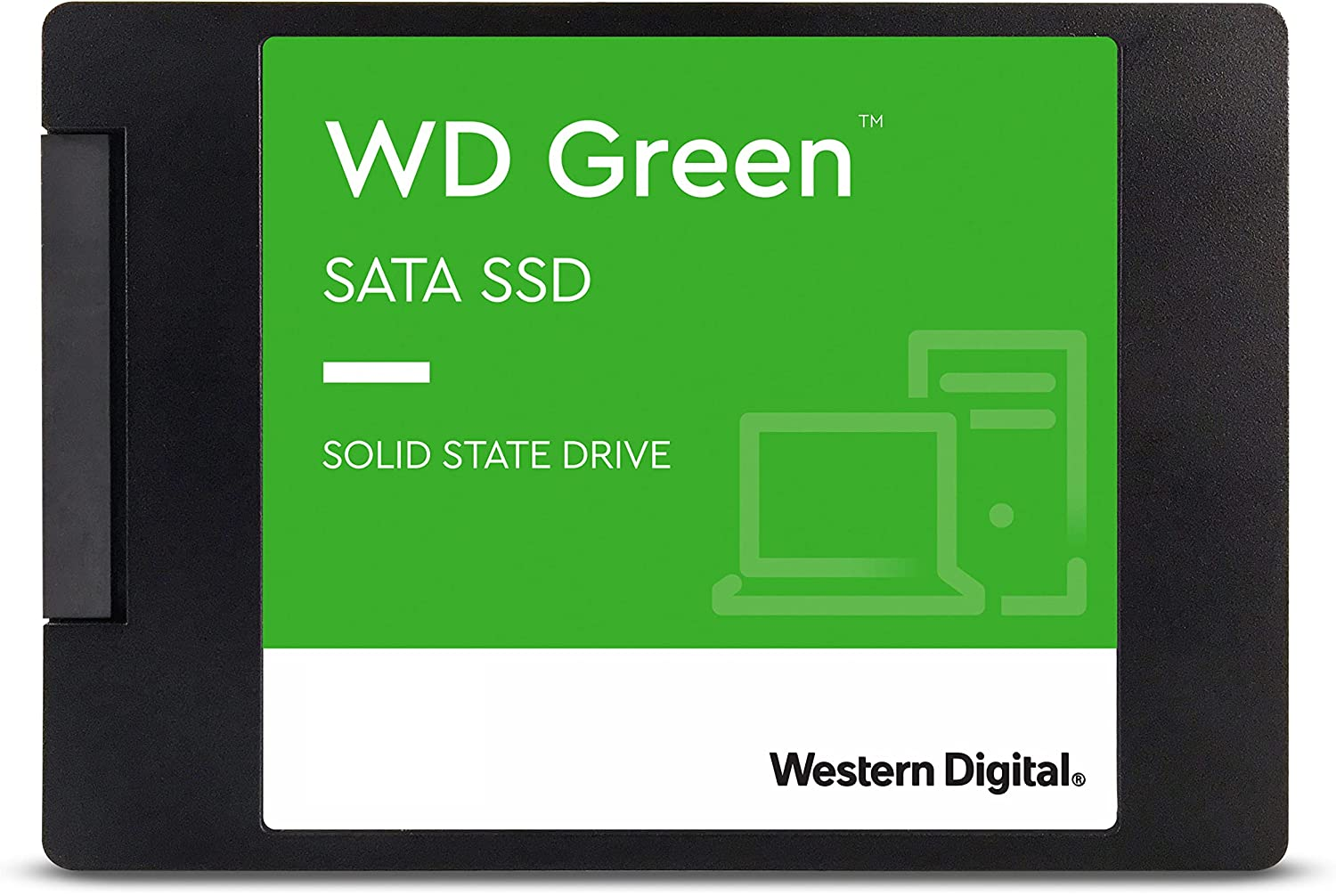 Western Digital 1TB WD Green Internal SSD Solid State Drive - SATA III 6 Gb/s, 2.5/7mm, Up to 545 MB/s - WDS100T3G0A